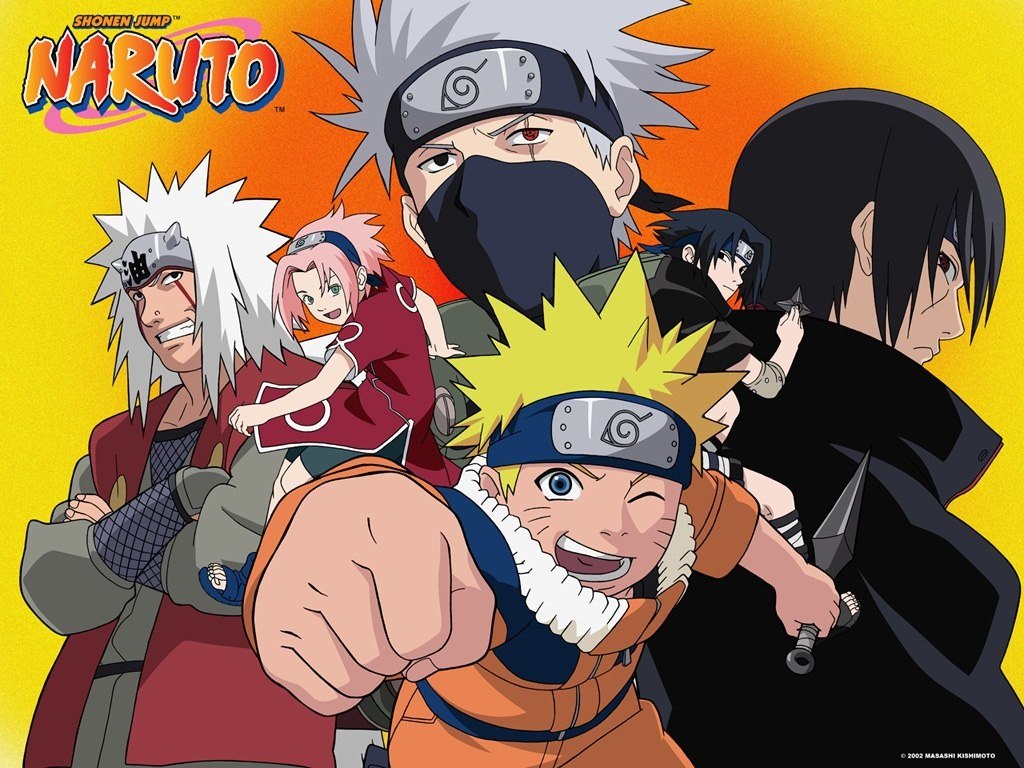 Melhores Personagens De Naruto (classico)